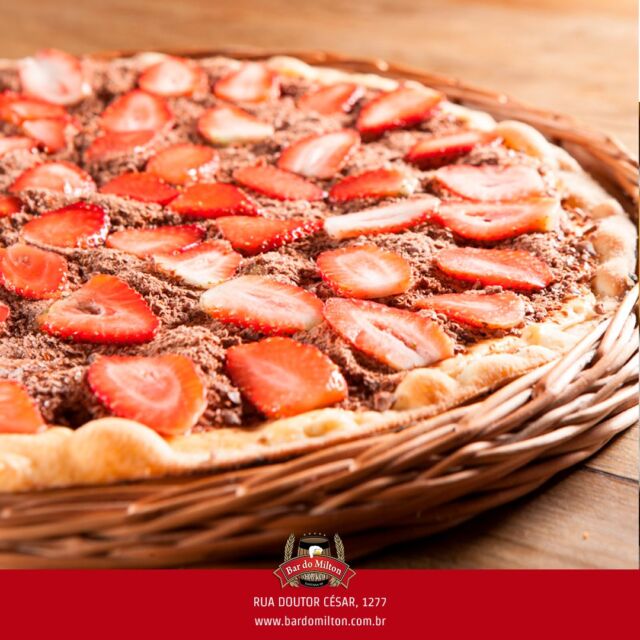 Descubra o sabor irresistível da nossa pizza doce!

Venha se deliciar e experimente essa maravilha que vai adoçar o seu dia!

📞 (11) 2099-4000
📱 (11) 99506-4120
📍 R. Doutor César, 1277 – Santana

#BarDoMilton #PizzaDoce #SobremesaDeliciosa #Gastronomia #DoceTentação